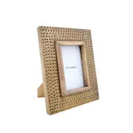 Picture Frame - 4x6 Hammered Brass Photo Frame