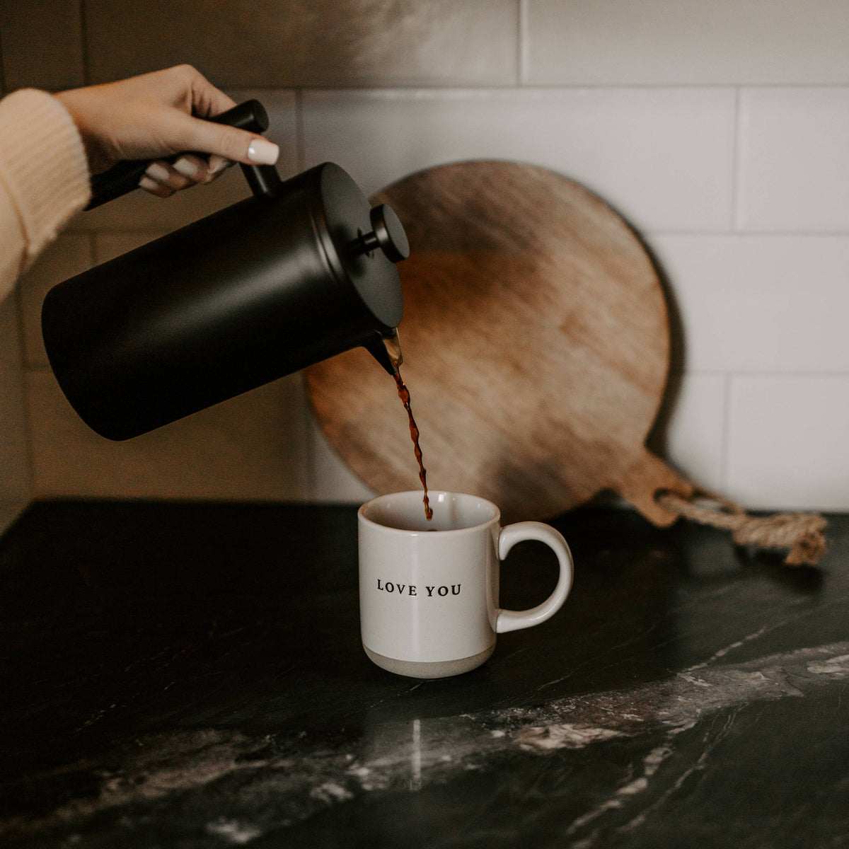 Mug - Love You Stoneware Coffee Mug
