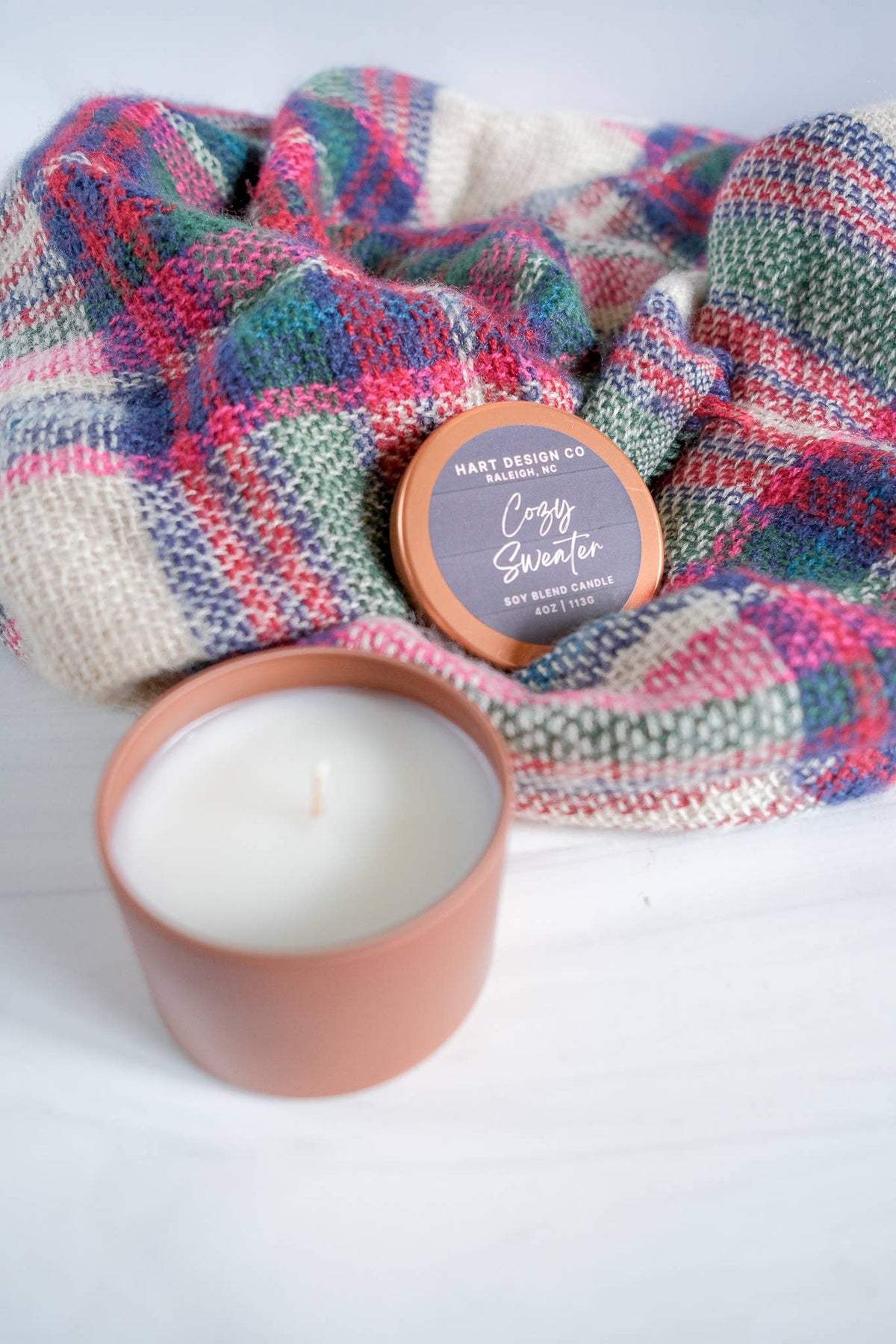 Candle- "Cozy Sweater" **BESTSELLER: 4oz Tin