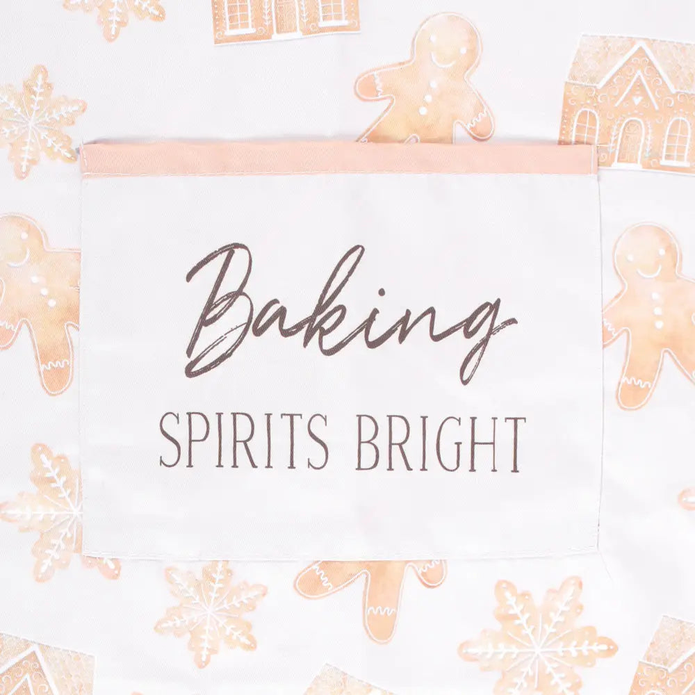 Kids - Baking Spirits Bright Gingerbread Apron