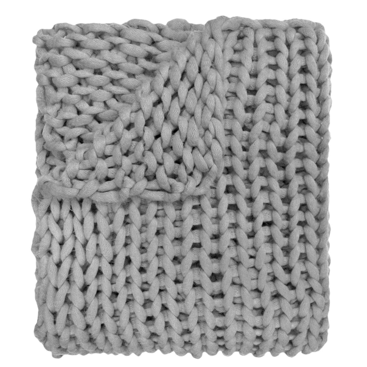 Blanket - Chunky Knit Throw 3 Colors