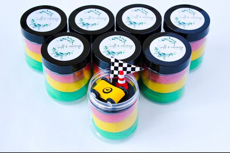 Playdough Jar -Race Car