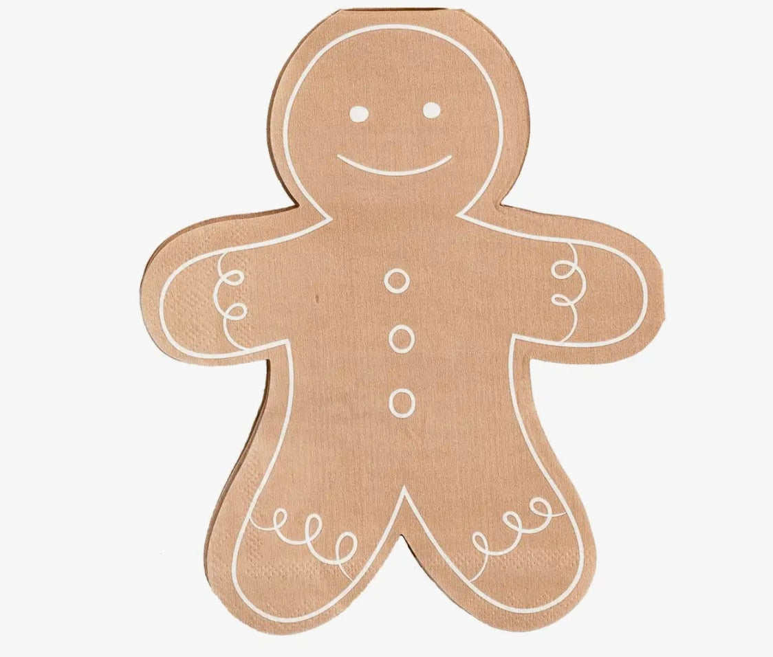 Gingerbread Plates and Napkins