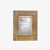 Picture Frame - 4x6 Hammered Brass Photo Frame