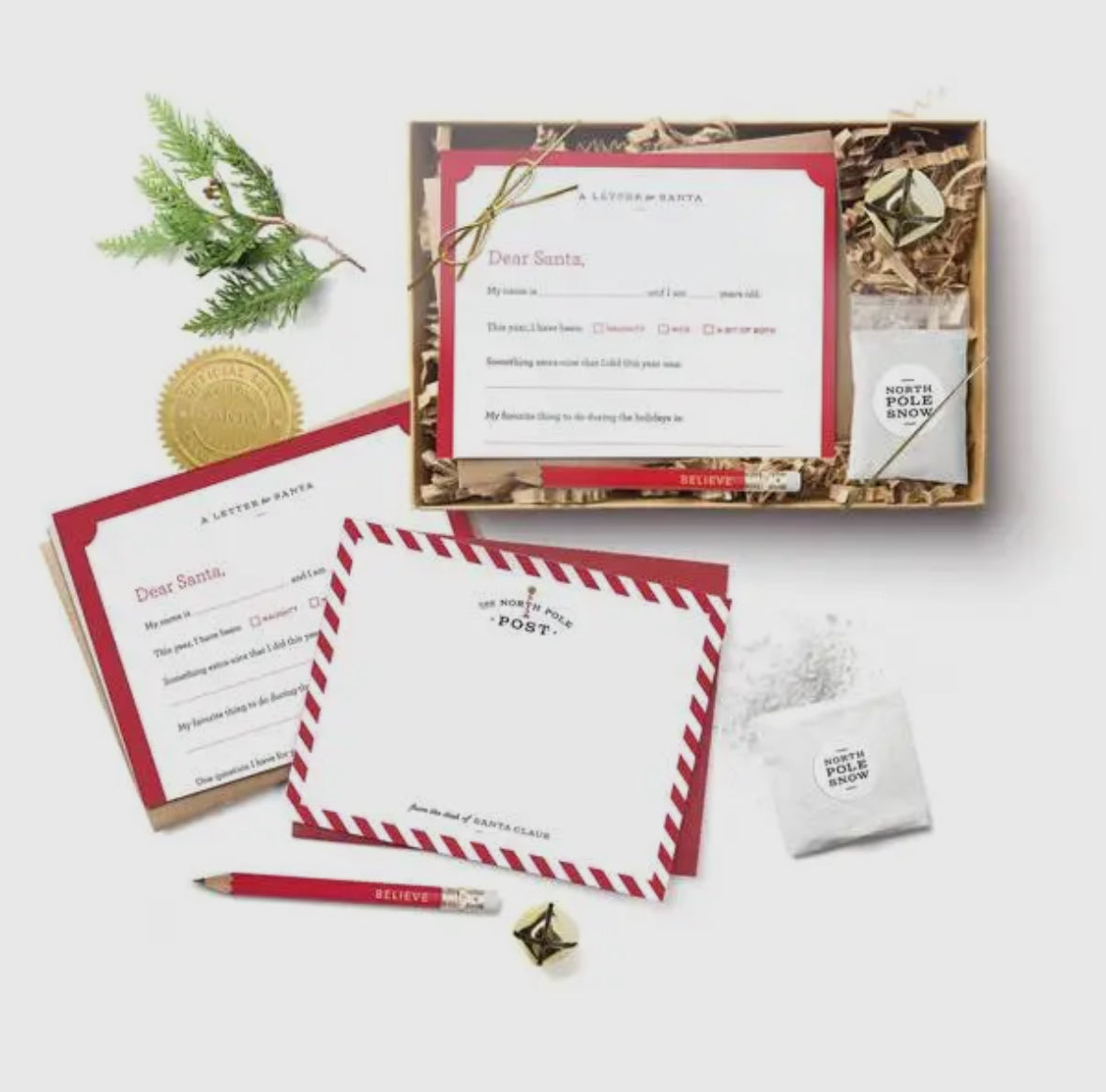 Kids -Santa Letter Kit