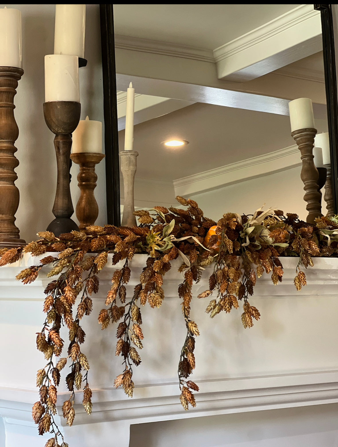 Flowers -Fall Hops Garland & Swags- 46.5"
