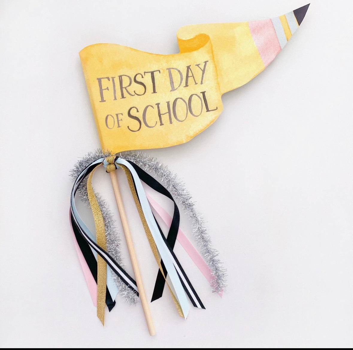Kids - First Day of School Party Pennant (Back To School)
