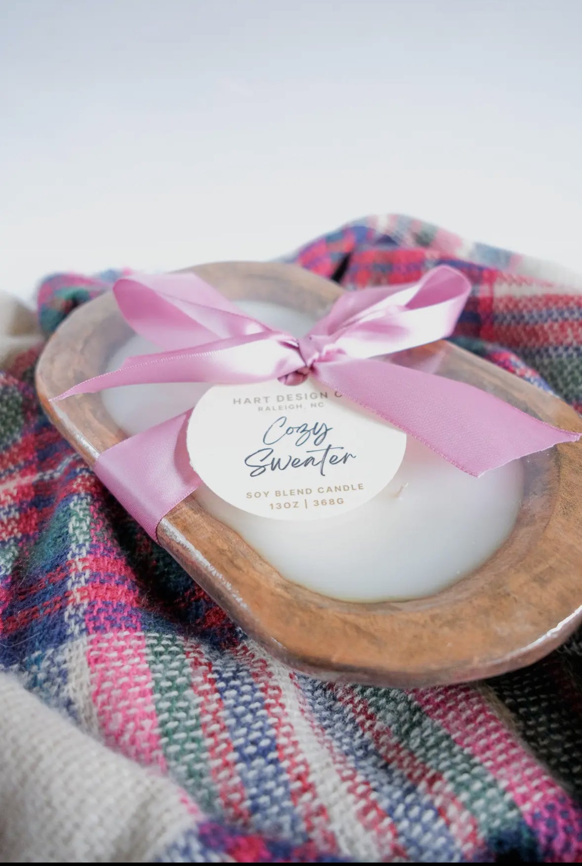 Candle - "Cozy Sweater Scent" - BEST SELLER Dough Bowl