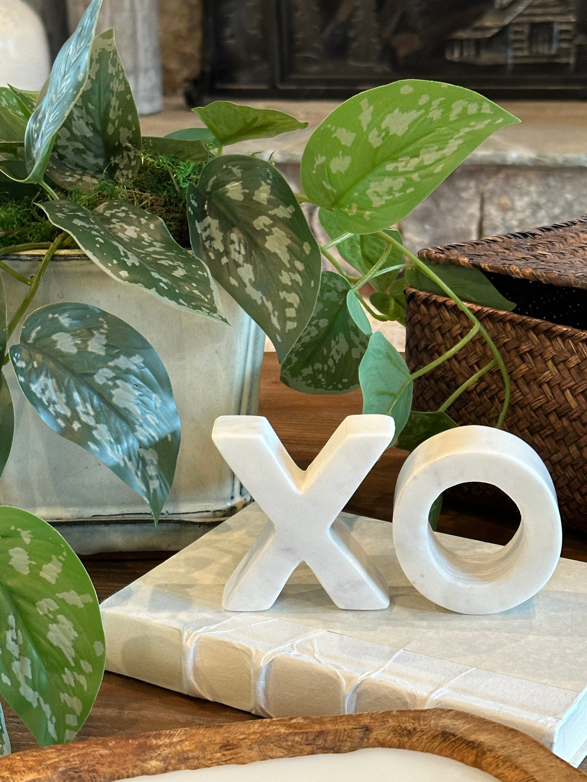 Home Decor - XO Marble Letters