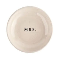 "Mrs" Jewelry Dish