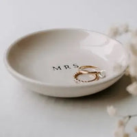 "Mrs" Jewelry Dish