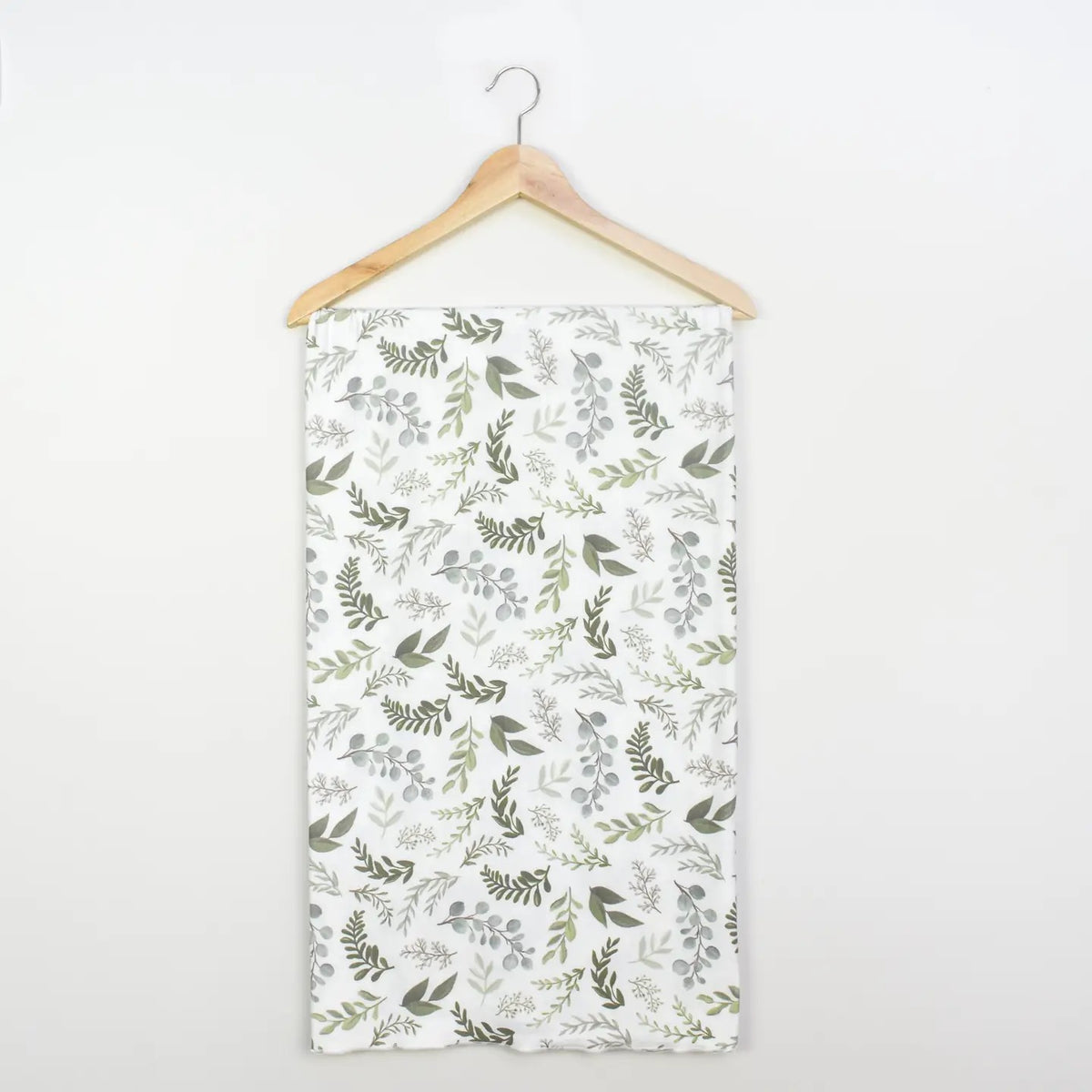 Baby Blanket -Extra Soft Stretchy Knit Swaddle Blanket: Graceful Greenery