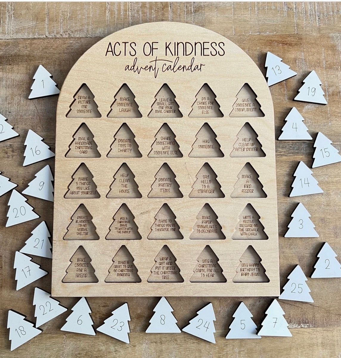 Christmas Acts Of Kindness Advent Calendar
