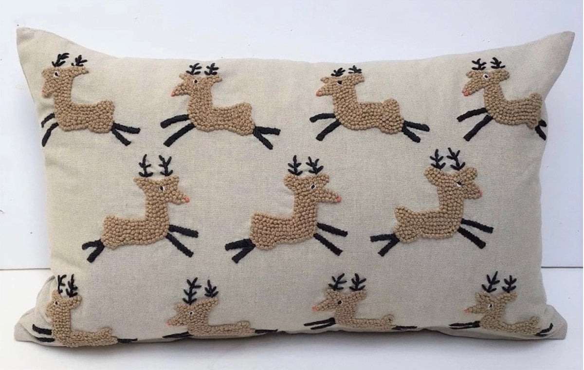 Pillow- Knotty Reindeer Pillow