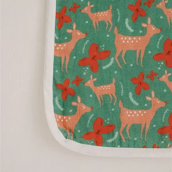 Baby-Rudolph Burp Cloth