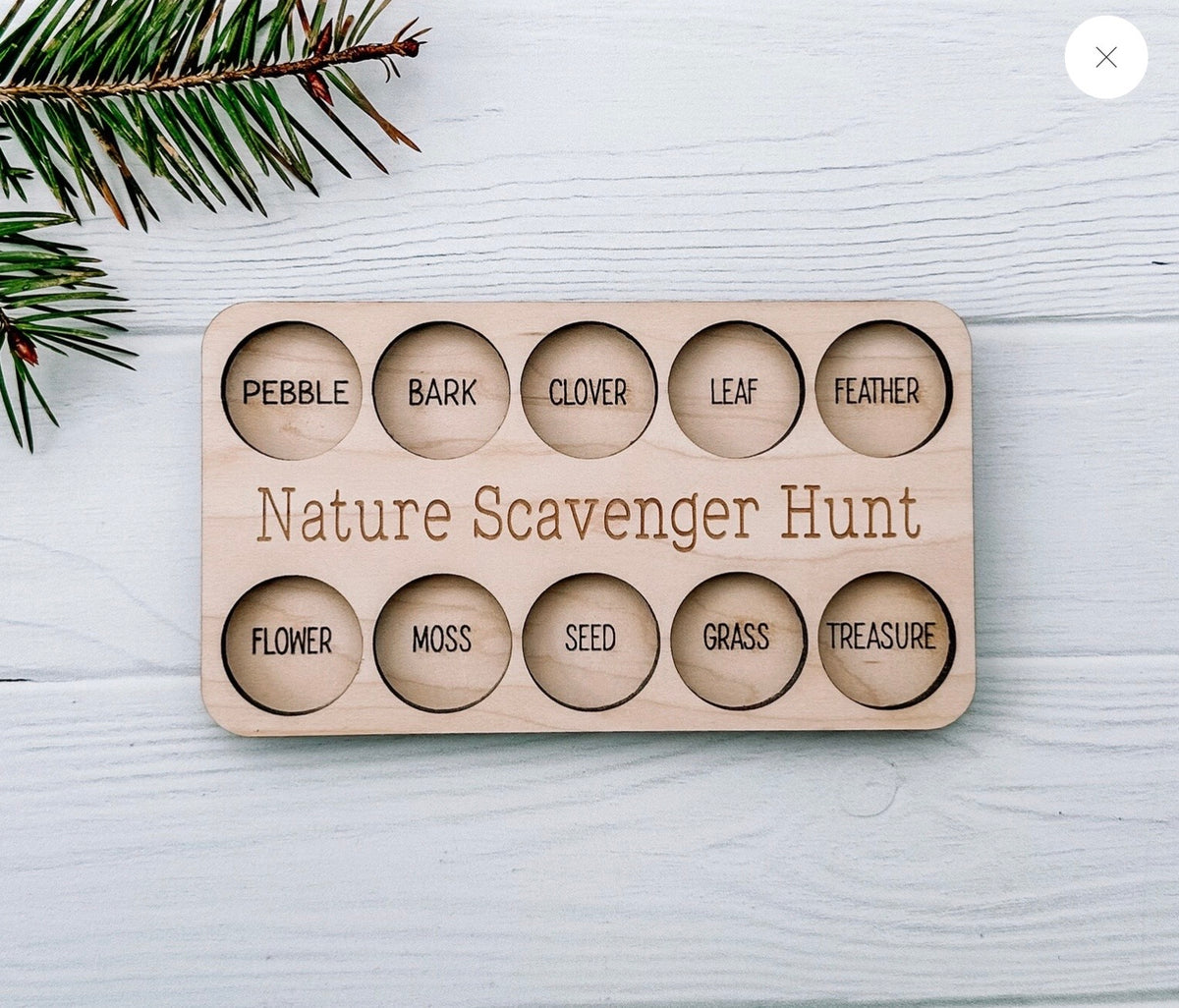 Kids - Scavenger Hunt Tray 6.5x3.5"