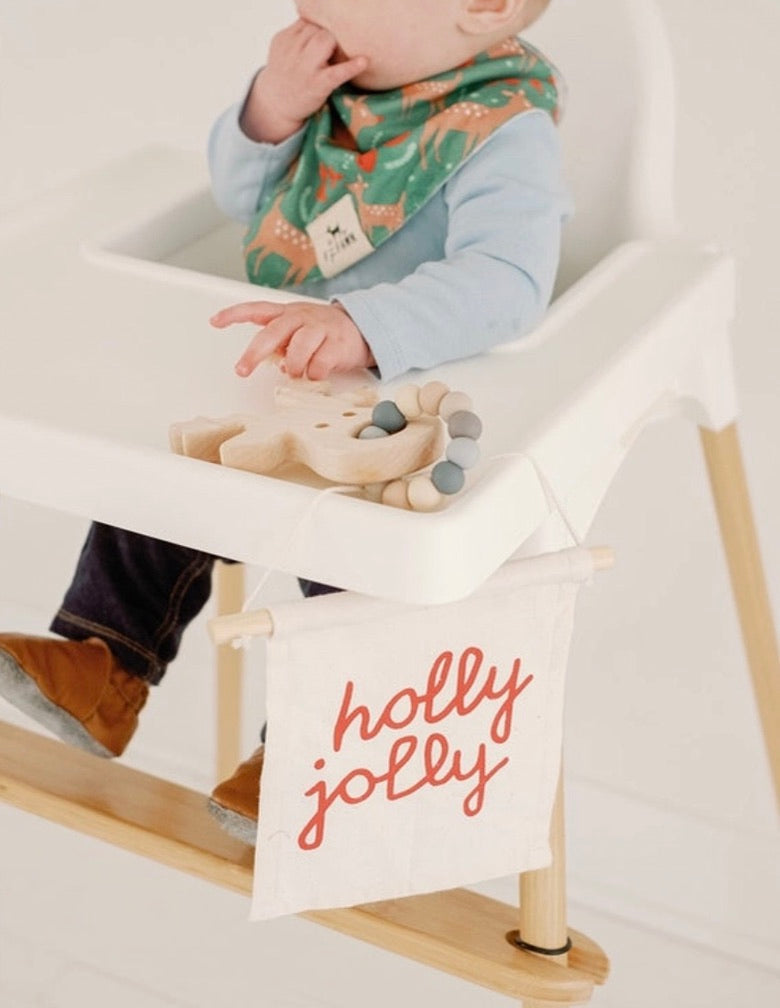 Baby Bib -Rudolph Bib