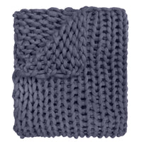 Blanket - Chunky Knit Throw 3 Colors